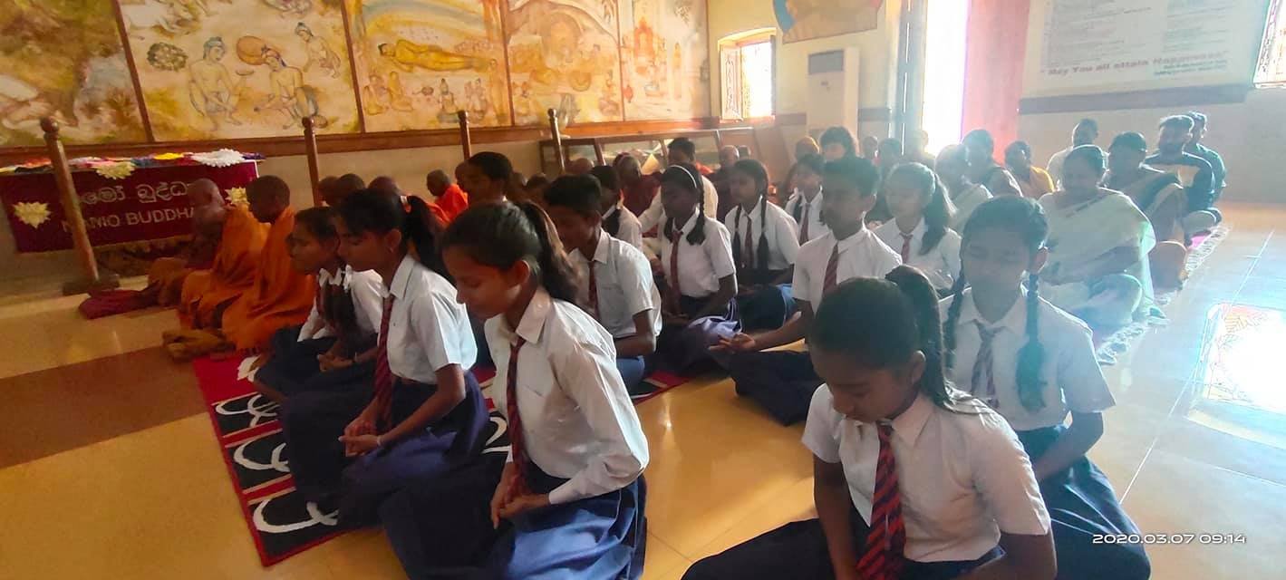 Yoga class activity